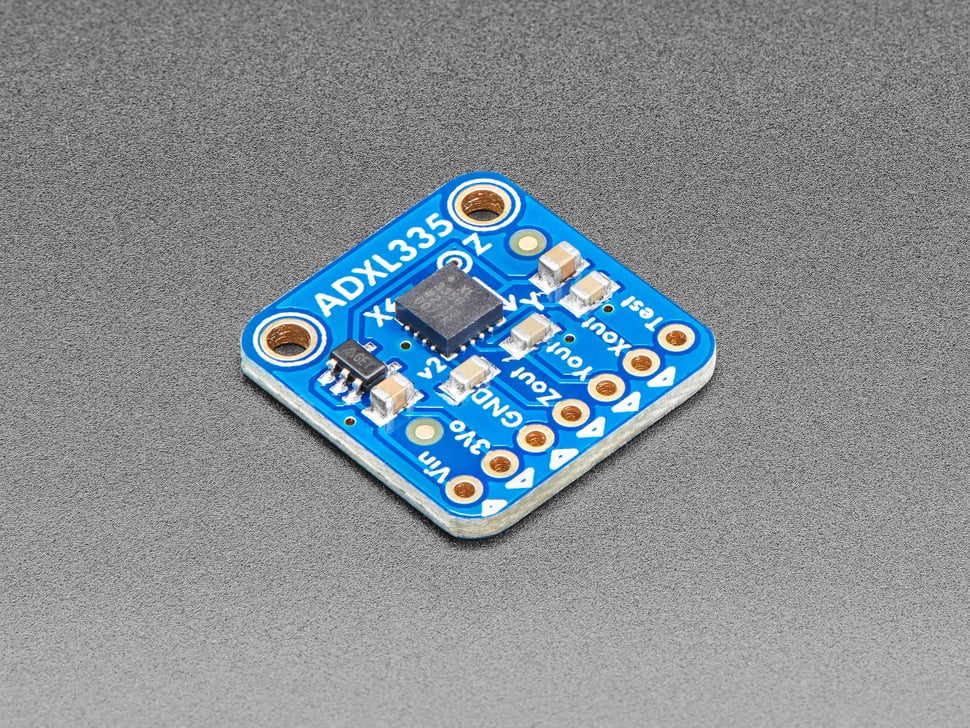 ADXL335 - 5V ready triple-axis accelerometer (+-3g analog out)