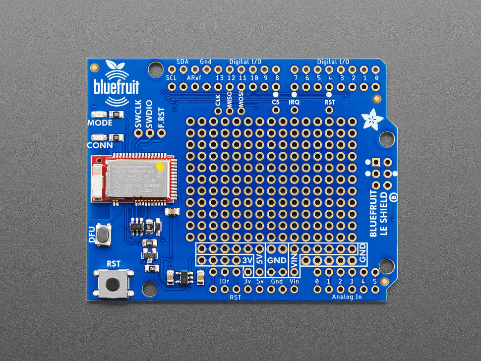 Adafruit Bluefruit LE Shield - Bluetooth LE for Arduino