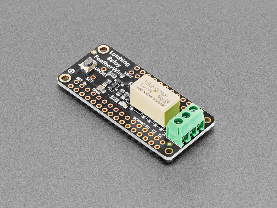 Adafruit Latching Mini Relay FeatherWing