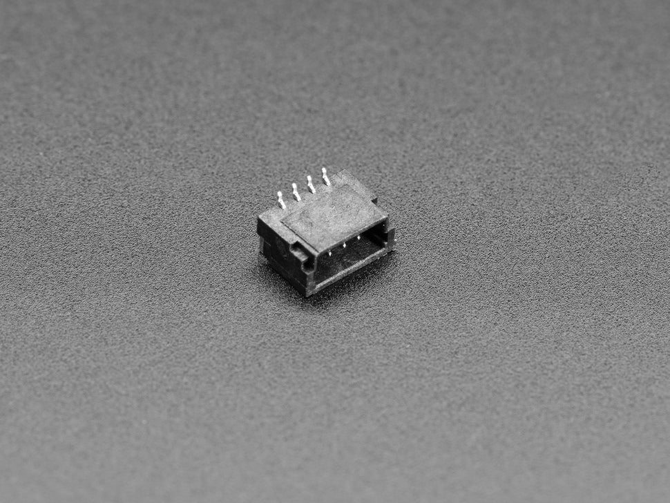 1mm 4-pin Vertical Connector - JST SH Compatible - 10 pack - Qwiic Compatible
