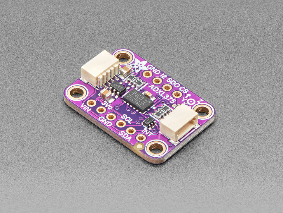 ADXL375 - High G Accelerometer (+-200g) with I2C and SPI - STEMMA QT / Qwiic