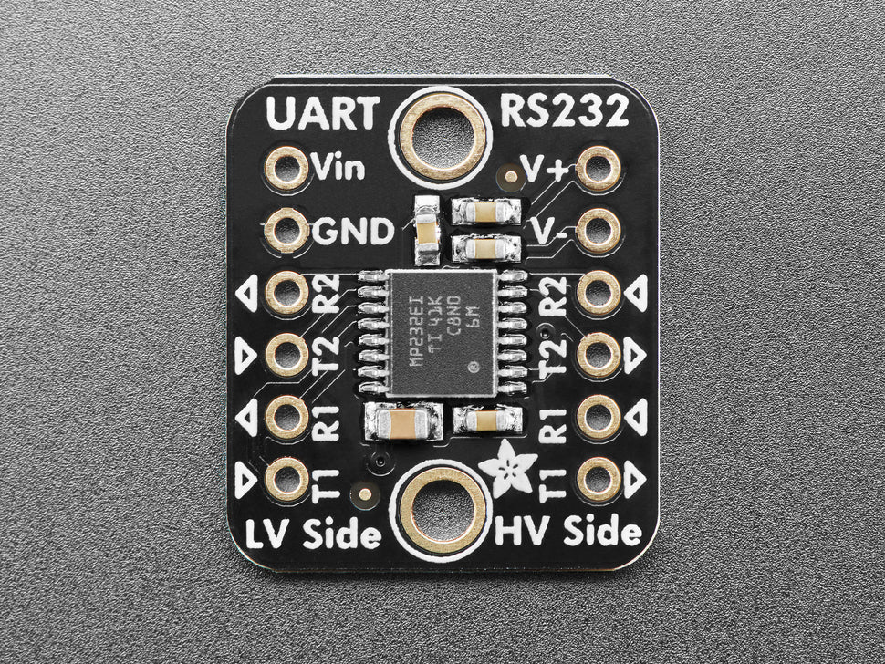 Adafruit RS232 Pal - Two Channel UART to RS-232 Level Shifters - MAX3232E