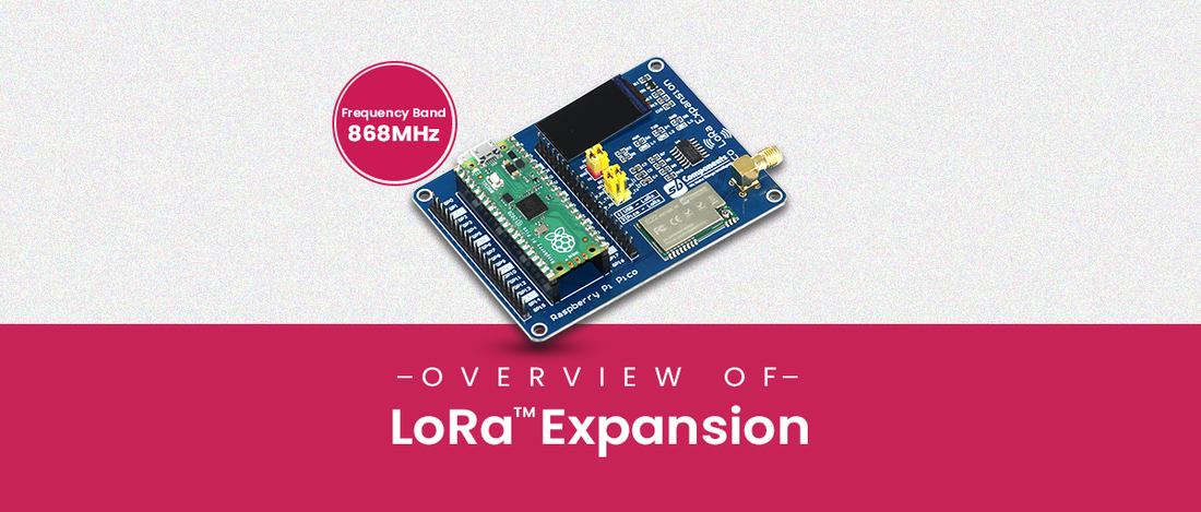 Overview Pico LoRa Expansion (868MHz)