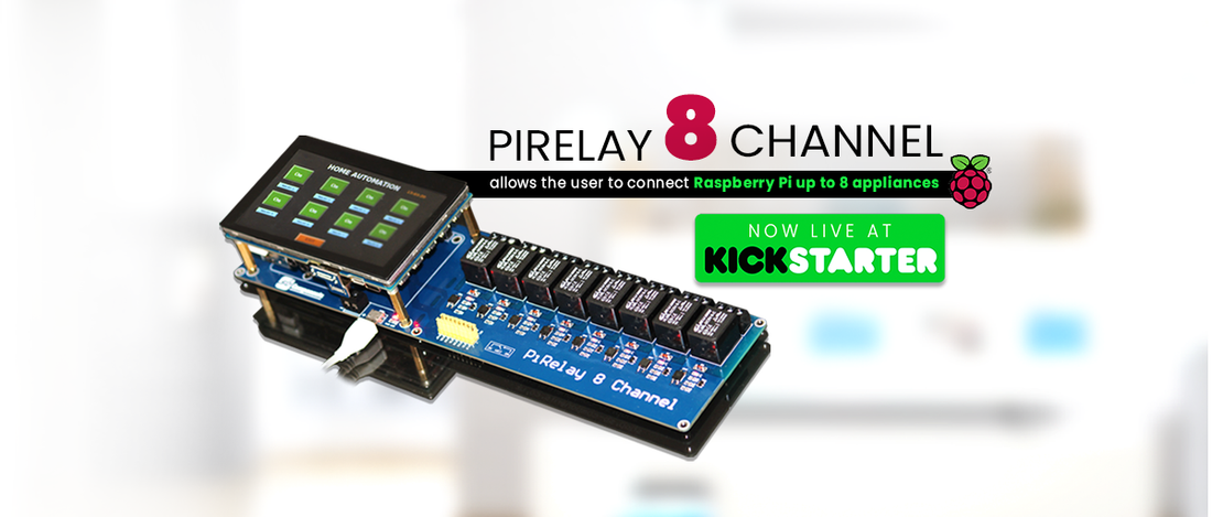 PiRelay 8  8 Channel Relay Board for Raspberry Pi - Kickstarter