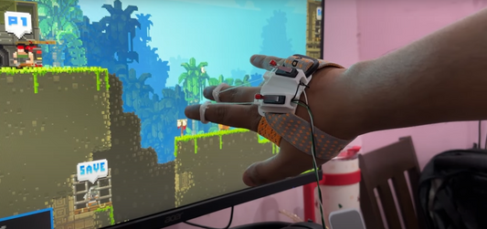 String Controller V1 – Wearable Finger-Movement Gamepad