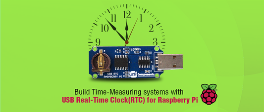 Build Time-Measuring systems with USB Real-Time Clock for Raspberry Pi