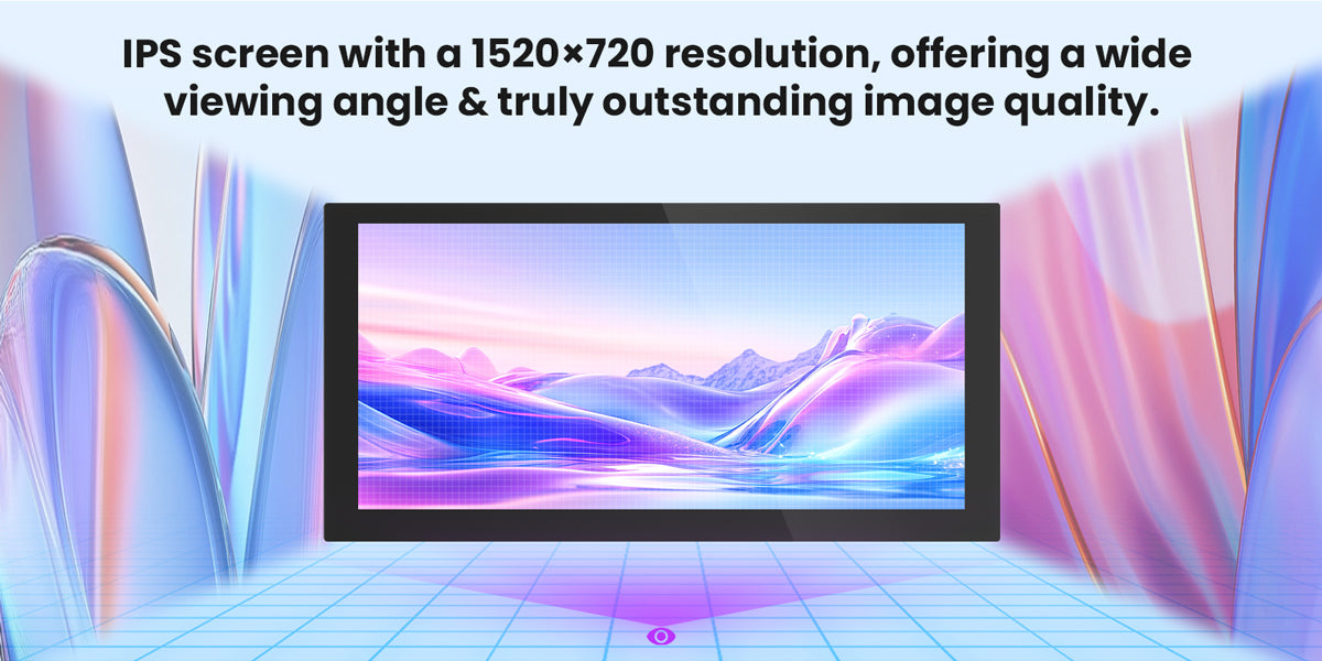 10.1 inch HDMI Raspberry Pi display with IPS touchscreen