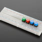 Colorful Round Tactile Button Switch Assortment - 15 Pack
