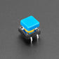 Colorful 12mm Square Tactile Button Switch Assortment - 15 Pack