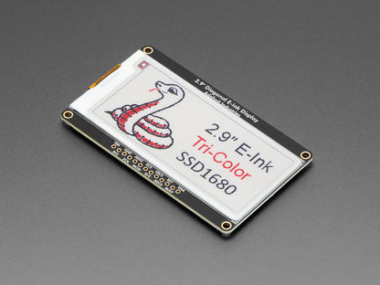 Adafruit 2.9" Red/Black/White eInk Display Breakout - THINK INK - SSD1680 Chipset