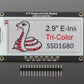 Adafruit 2.9" Red/Black/White eInk Display Breakout - THINK INK - SSD1680 Chipset