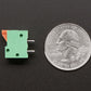Configurable Spring Terminal Blocks - 3 Pin 0.1" Pitch Right Angle - Pack of 5