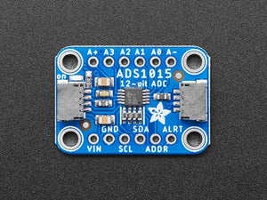 ADS1015 12-Bit ADC - 4 Channel with Programmable Gain Amplifier - STEMMA QT / Qwiic
