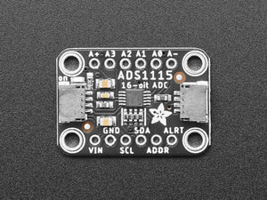 ADS1115 16-Bit ADC - 4 Channel with Programmable Gain Amplifier - STEMMA QT / Qwiic