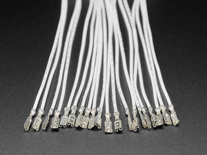 Arcade Button Quick-Connect Wire Pairs - 0.11" (10 pack)