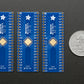 SMT Breakout PCB for 44-QFN or 44-TQFP - 3 Pack