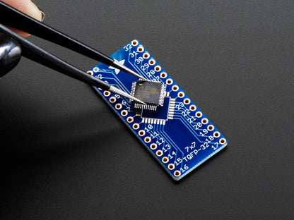 SMT Breakout PCB for 32-QFN or 32-TQFP - 3 Pack