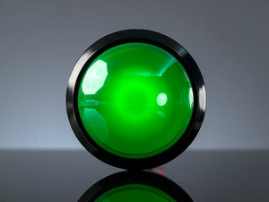 Massive Arcade Button with LED - 100mm Green