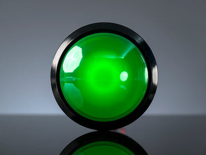 Massive Arcade Button with LED - 100mm Green
