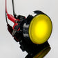 Large Arcade Button with LED - 60mm Yellow