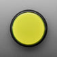 Large Arcade Button with LED - 60mm Yellow