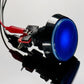 Large Arcade Button with LED - 60mm Blue