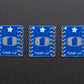 SMT Breakout PCB for SOIC-16 or TSSOP-16 - 3 Pack