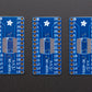 SMT Breakout PCB for SOIC-28 or TSSOP-28 - 3 Pack