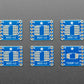 SMT Breakout PCB for SOIC-12 or TSSOP-12 - 6 Pack