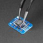 SMT Breakout PCB for SOIC-8, MSOP-8 or TSSOP-8 - 6 Pack