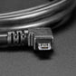 Right Angle USB Cable - A to MicroB