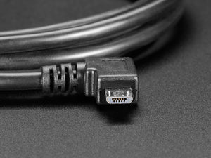Right Angle USB Cable - A to MicroB
