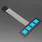 Membrane 1x4 Keypad + Extras