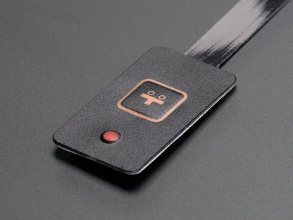 Membrane LED Keypad with Embedded Red LED and Adhesive Backing