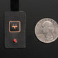 Membrane LED Keypad with Embedded Red LED and Adhesive Backing