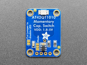 Standalone Momentary Capacitive Touch Sensor Breakout - AT42QT1010