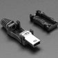 USB DIY Connector Shell - Type Mini-B Plug
