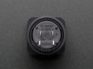 16mm Illuminated Pushbutton - Green Latching On/Off Switch