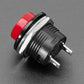 16mm Panel Mount Momentary Pushbutton - Red