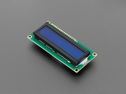Assembled Standard LCD 16x2 Display - White on Blue
