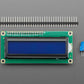 Assembled Standard LCD 16x2 Display - White on Blue