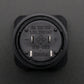 16mm Illuminated Pushbutton - White Latching On/Off Switch