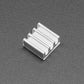 Aluminum SMT Heat Sinks 10 Pack - 0.27" x 0.27" x 0.14"
