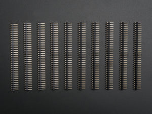 Break-away 0.1" 36-pin Strip Right-Angle Male Header (10 pack)
