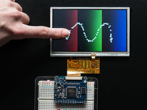 5.0" 40-pin TFT Display - 800x480 with Resistive Touchscreen