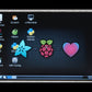 HDMI 4 Pi 5" Display not Touchscreen 800x480 - HDMI/VGA/NTSC/PAL