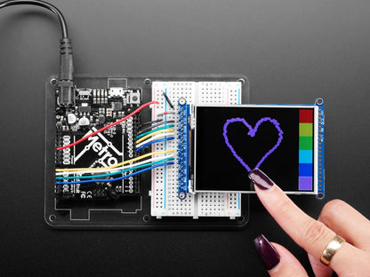 3.2" TFT LCD with Touchscreen Breakout Board w/MicroSD Socket - ILI9341