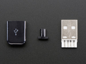 USB DIY Slim Connector Shell - A-M Plug