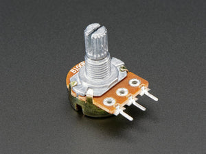 Panel Mount 100K Potentiometer (Breadboard Friendly) - 100KB