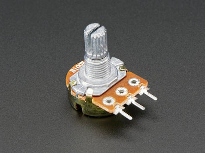 Panel Mount 100K Potentiometer (Breadboard Friendly) - 100KB